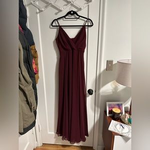 BIRDY GREY CABERNET CHIFFON KAIA DRESS
